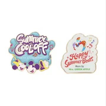 디즈니 & 미세스 그린 애플 콜라보 핀 배지 세트 MGA Disney