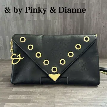 & by Pinky & Dianne 블랙 숄더 백 여성용