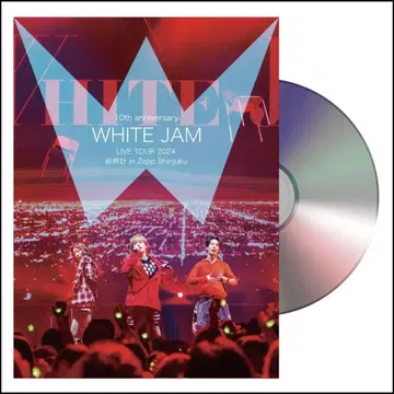 WHITE JAM Zepp live DVD(미개봉)