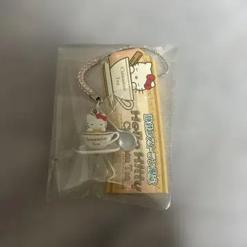 헬로키티 네자케 스트랩 세이테츠 레스토랑 한정판 시나몬