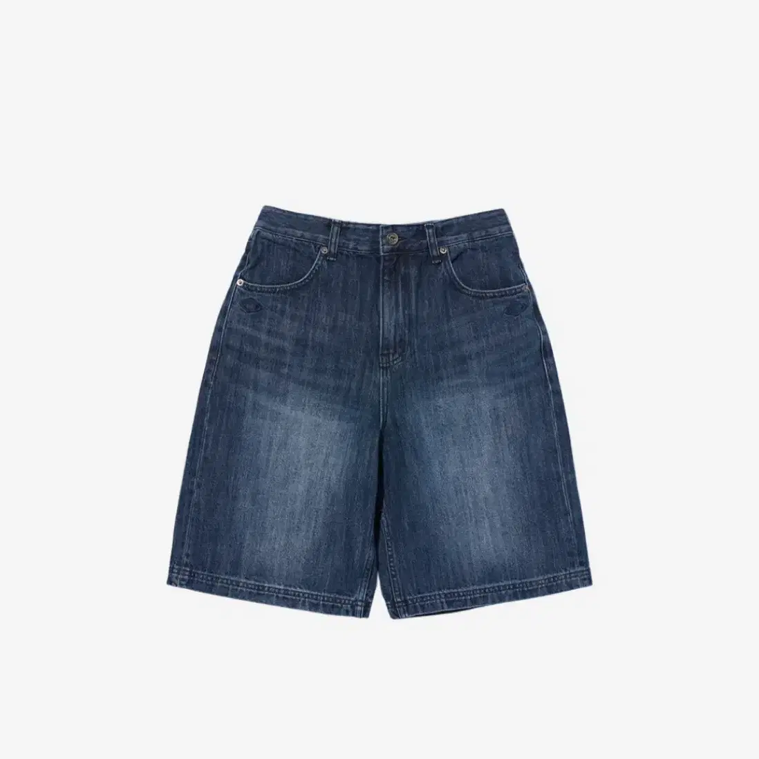 【SATUR】(W) Nerja Denim Bermuda Pants - Union Light Blue SATUR】(W) Nerja Denim Bermuda Pants - Union Light Blue