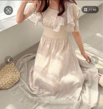 MAJESTIC LEGON 더블 카라 코르셋 원피스