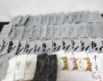 새상품 미사용 유카타 양말 묶음 판매 50켤레