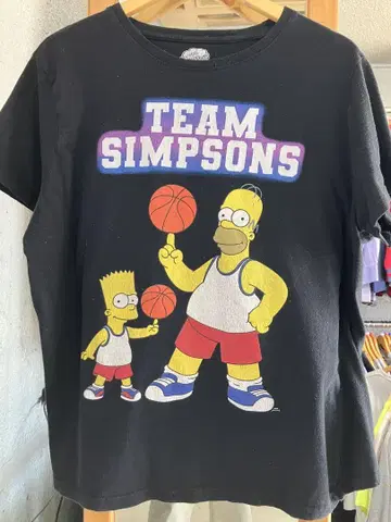 THE SIMPSONS TEAM 빅 프린트 미국 애니메이션