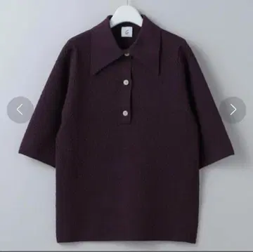 roku6 MINI DIA MOTIF SHIRT KNIT PULLOVER