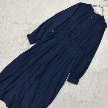 GLACIER 원피스 네이비 L 심플