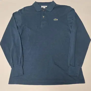 [ LACOSTE ] 라코스테 피케 셔츠 긴팔 사이즈 2 블루 그린