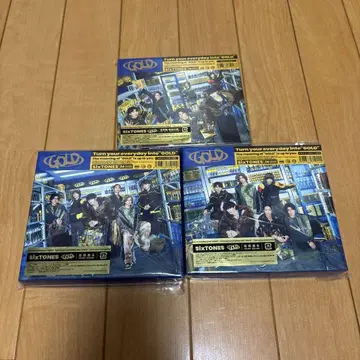 SixTONES GOLD 3 형태