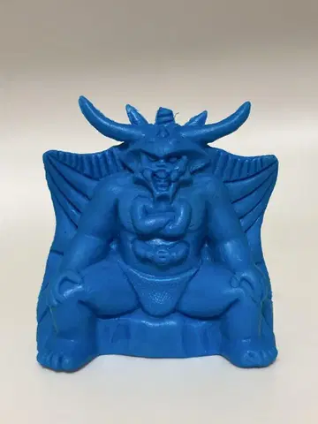 우주 형사 가반 동호러 조립 타입 가챠판 지우개 파란색
