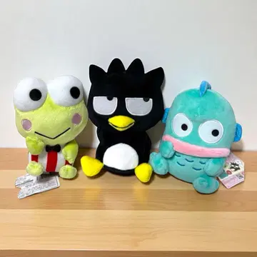 산리오 캐릭터즈 우후후 봉제 인형 3종 세트