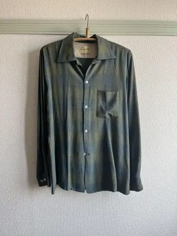 60s ARROW 옴브레 체크 셔츠