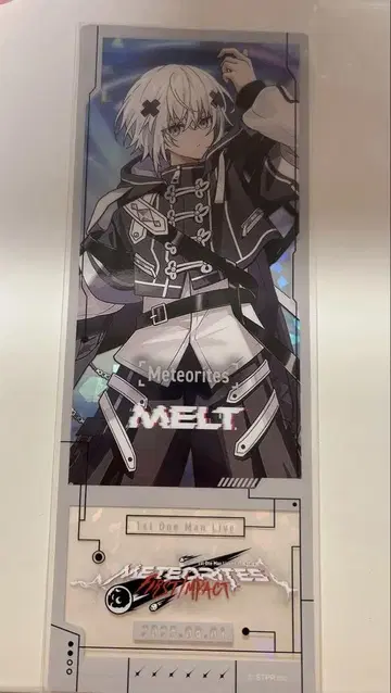 메테오라 무도관 굿즈 클리어 홀로그램 티켓 멜트 브로마이드 덤 포함