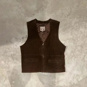 [구제 의류] TURKY BEAR 베스트 스웨이드 원단