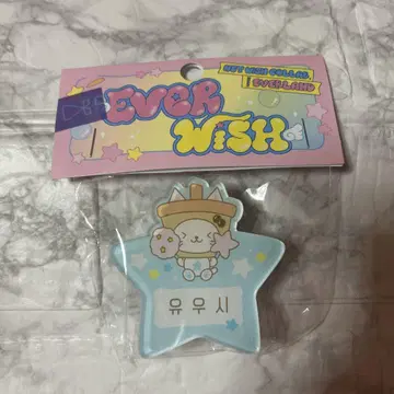 nct wish 유우시 배지 네임택 everland everwish