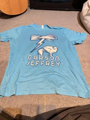 CARSON JEFFREY 바이슨 티셔츠 밴T