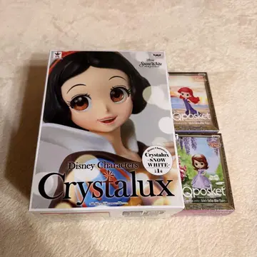 Qposket petit 아리엘 소피아 Crystalux 백설공주