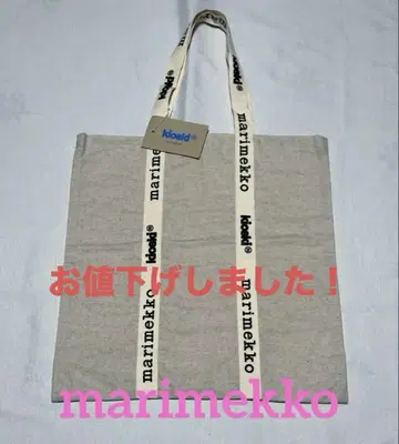 marimekko 코튼 토트백