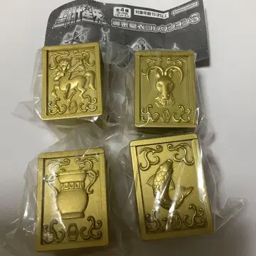 세인트 세이야 황금 성의 컬렉션 3 전4종 컴프 세트