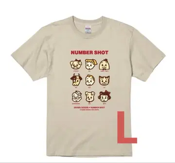 NUMBER SHOT 2025 OSAMU GOODS 콜라보 T셔츠