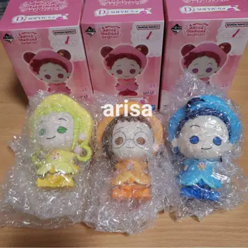 제일복권 오자마녀 도레미 D상 SOFVIC 츄 3종 피규어