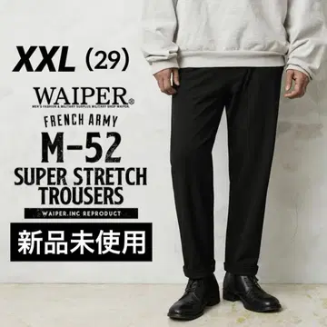 WAIPER.inc M-52 트라우저 슈퍼 스트레치 프랑스군 블랙