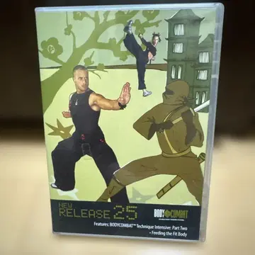 레즈밀즈 BODYCOMBAT 25 DVD
