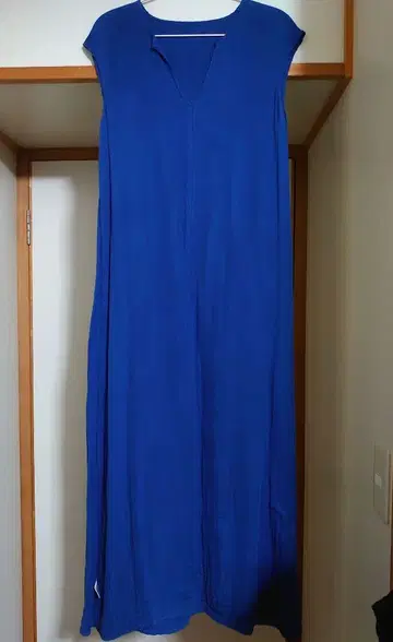 BAN INOUE 블루 카야 원피스