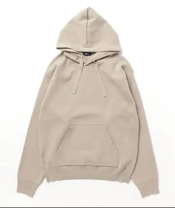 SHIPS 베이지 후드 부착 후드티