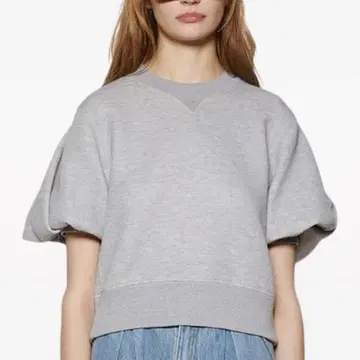 sacai 2024 ss 퍼프 슬리브 맨투맨