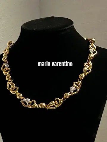 mario varentino 마리오 발렌티노 골드 목걸이
