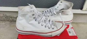 CONVERSE ALL STAR 화이트 하이컷 스니커즈