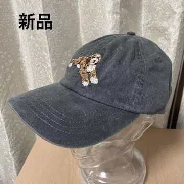 새상품 그레이 골든 두들? 캡 J274