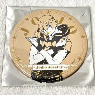 죠디오 조스타 75mm 홀로그램 캔뱃지 죠죠 월드
