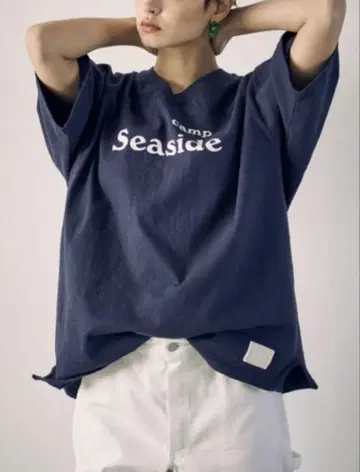 SEA VINTAGE 4XL V넥 FOOTBALL T