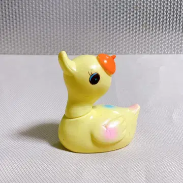 O. 쇼와 레트로 오리 소프트 비닐 피규어