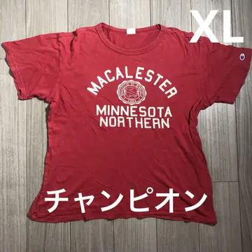 챔피온 champion 칼리지 로고 자수 프린트 반팔 티셔츠 XL