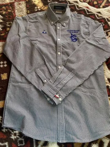 le coq sportif 스트라이프 골프 셔츠 LL