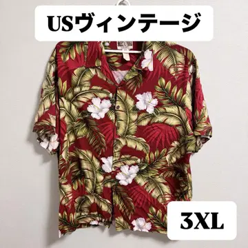 미국 빈티지 알로하 셔츠 3XL