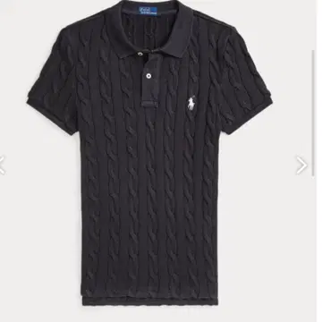 POLO RALPH LAUREN -WOMEN- 케이블 니트 피케 셔츠