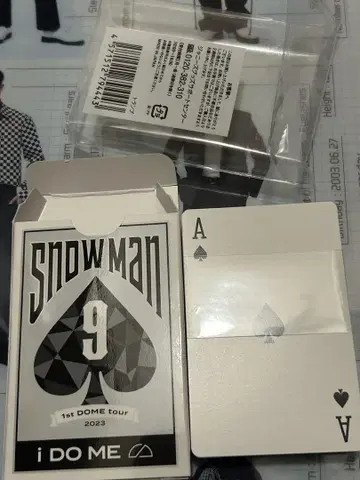 SnowMan 카드놀이 i DO ME 라이브 굿즈 IDOME