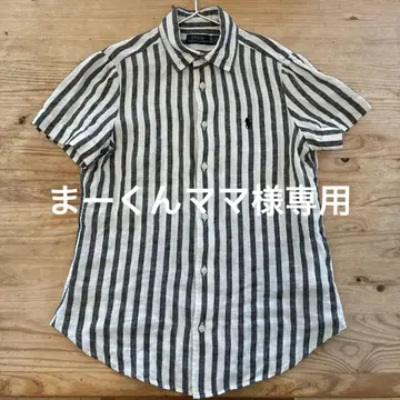 폴로 랄프 로렌 반팔 셔츠 XS 린넨