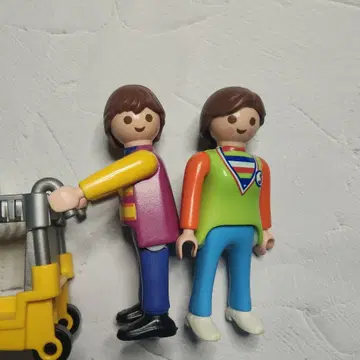 약 20년 전에 구매한 Playmobil 캐릭터 잡화 세트 슈퍼마켓