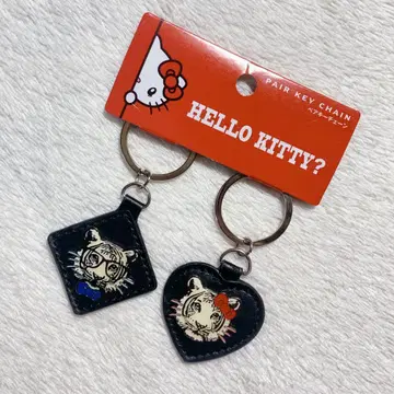 USJ 유니버셜 헬로키티 디어다니엘 페어 키체인 호랑이 타이거