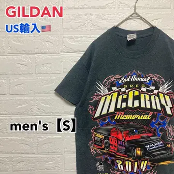 T538 [ US 수입 ] 길단 티셔츠 그레이 계열 men's [ S ]
