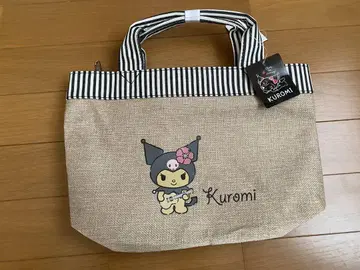 새상품 Kuromi 캐릭터 프린트 핸드백 쿠로미쨩