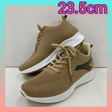 23.5cm 새상품 여성용 스니커즈 굴곡 러닝화 오크