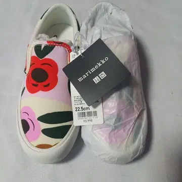 마리메코 플라워 프린트 슬립온 22.5cm