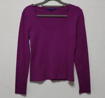 새상품 RALPH LAUREN SPORT 티셔츠 M 퍼플 면 100%