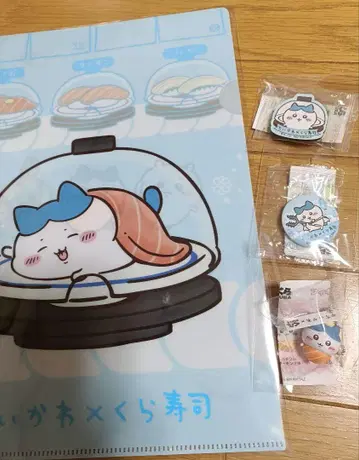 치이카와 (먼작귀) 쿠라스시 하치와레 클리어 파일 피규어 캔 배치 마그넷