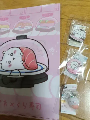 치이카와 쿠라스시 클리어 파일 피규어 캔배지 마그넷